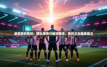 谢菲联的胜利：团队精神闪耀绿茵场，胜利之光耀英格兰